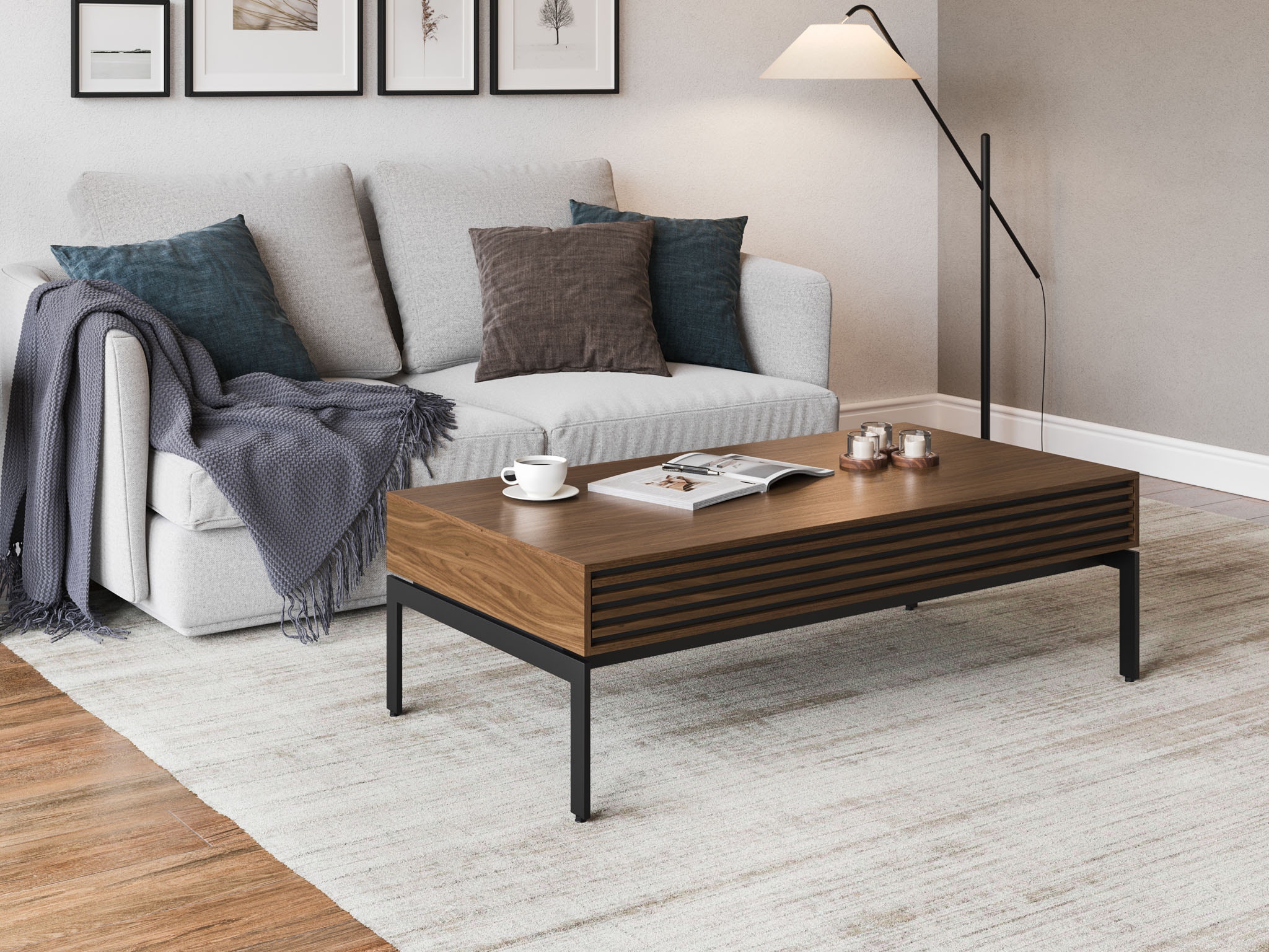 BDI Living Room Cora 1172 Coffee Table 1172 - Heritage House